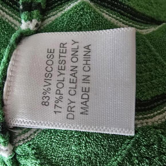 Pearl by Lela Rose Green Textured Knit Pencil Skirt – Size M - Picture 3 of 6